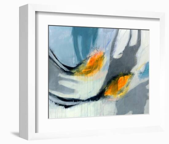 Avalanche-Sidsel Brix-Framed Art Print