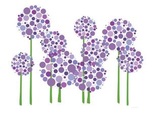 Purple Allium by Avalisa