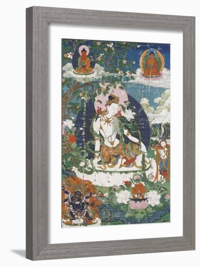 Avalokitesvara, sous son aspect Padmapâni-null-Framed Giclee Print