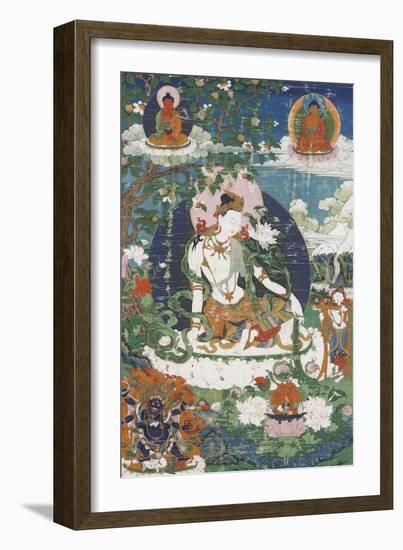 Avalokitesvara, sous son aspect Padmapâni-null-Framed Giclee Print