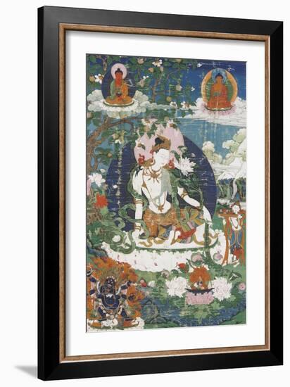 Avalokitesvara, sous son aspect Padmapâni-null-Framed Giclee Print