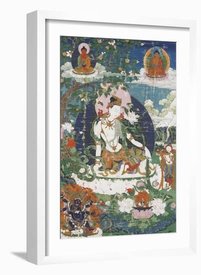 Avalokitesvara, sous son aspect Padmapâni-null-Framed Giclee Print