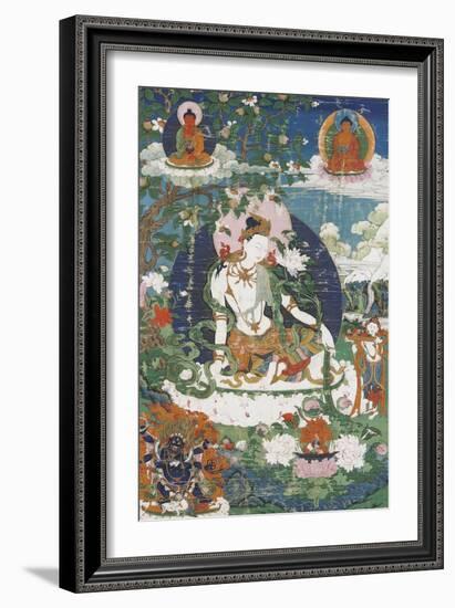 Avalokitesvara, sous son aspect Padmapâni-null-Framed Giclee Print