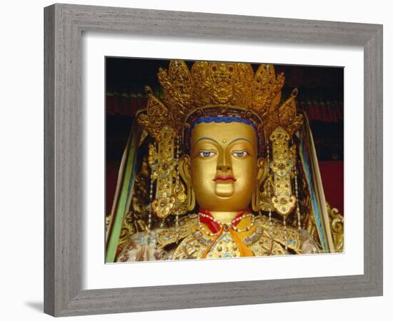 Avalokitesvara, the Bodhisattva of Compassion, Lhasa, Tibet, China, Asia-Gavin Hellier-Framed Photographic Print