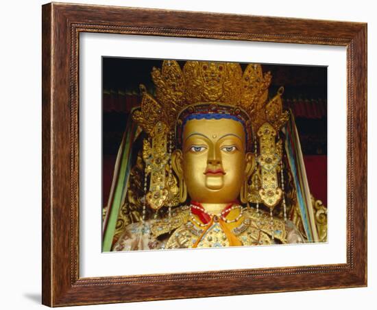 Avalokitesvara, the Bodhisattva of Compassion, Lhasa, Tibet, China, Asia-Gavin Hellier-Framed Photographic Print