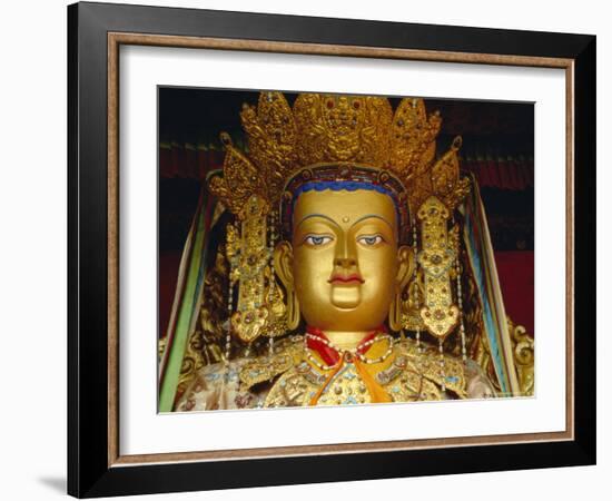 Avalokitesvara, the Bodhisattva of Compassion, Lhasa, Tibet, China, Asia-Gavin Hellier-Framed Photographic Print