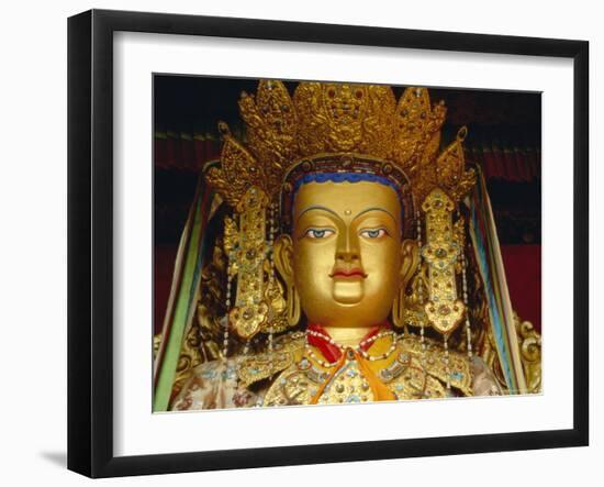 Avalokitesvara, the Bodhisattva of Compassion, Lhasa, Tibet, China, Asia-Gavin Hellier-Framed Photographic Print