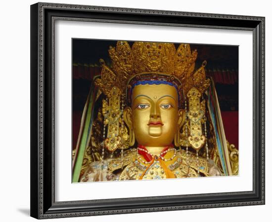 Avalokitesvara, the Bodhisattva of Compassion, Lhasa, Tibet, China, Asia-Gavin Hellier-Framed Photographic Print