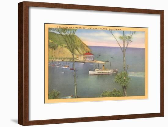 Avalon Bay, Catalina, California-null-Framed Art Print