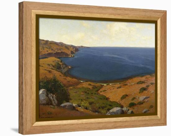 Avalon Catalina-William Wendt-Framed Stretched Canvas