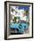 Avalon Hotel and Classic Car on South Beach, City of Miami Beach, Florida, USA, North America-Richard Cummins-Framed Photographic Print