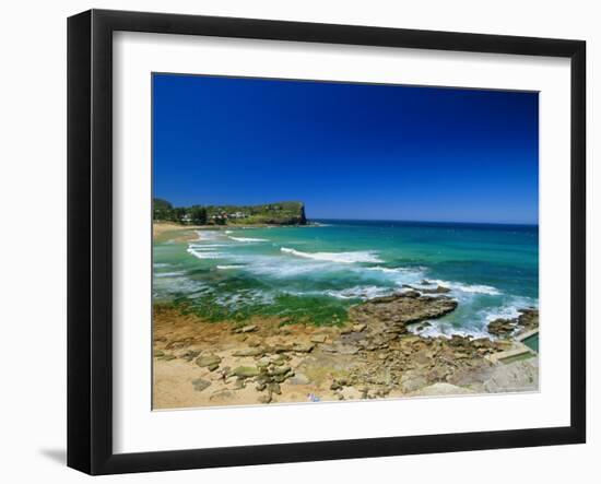 Avalon, One of the City's Northern Surf Beaches, Sydney, New South Wales, Australia-Robert Francis-Framed Photographic Print