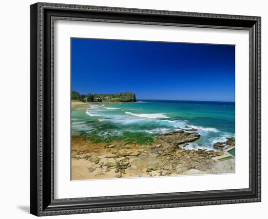 Avalon, One of the City's Northern Surf Beaches, Sydney, New South Wales, Australia-Robert Francis-Framed Photographic Print