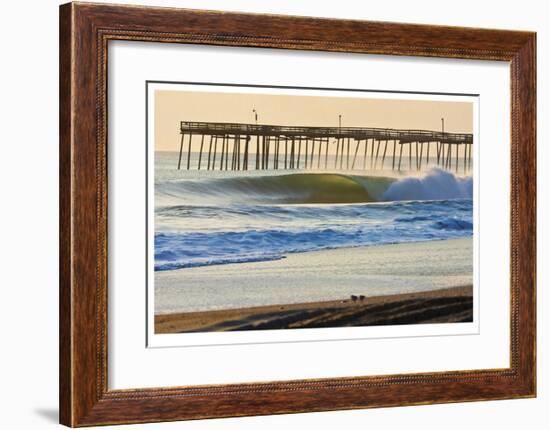 Avalon Pier-Matthew Lusk-Framed Giclee Print