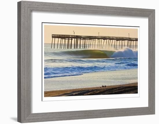 Avalon Pier-Matthew Lusk-Framed Giclee Print