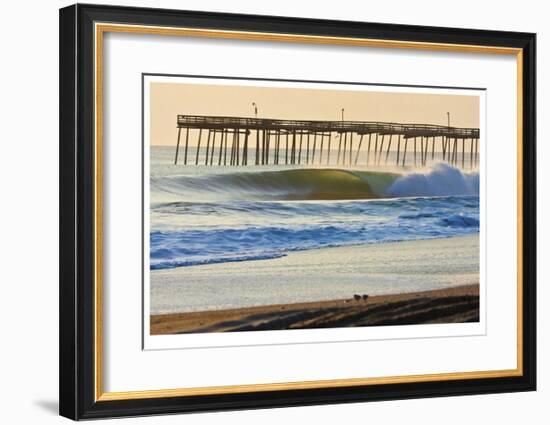 Avalon Pier-Matthew Lusk-Framed Giclee Print