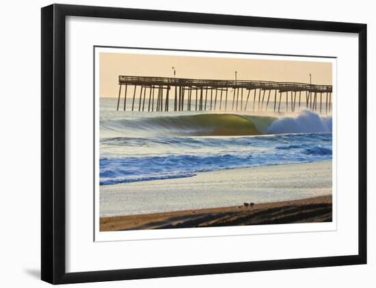 Avalon Pier-Matthew Lusk-Framed Giclee Print