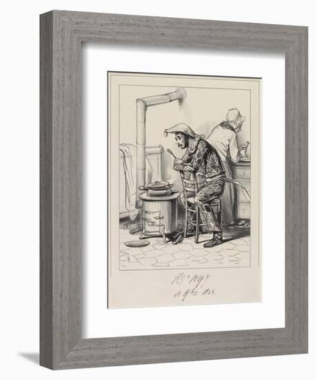 Avancez-Moi, Donc Cent Sous M'Man. . ., 1838-Paul Gavarni-Framed Giclee Print