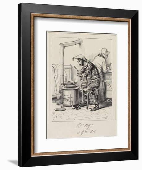 Avancez-Moi, Donc Cent Sous M'Man. . ., 1838-Paul Gavarni-Framed Giclee Print