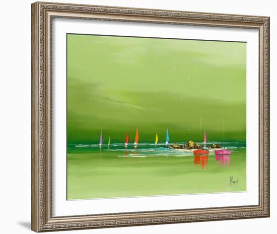 Avant l´orage-Frédéric Flanet-Framed Art Print