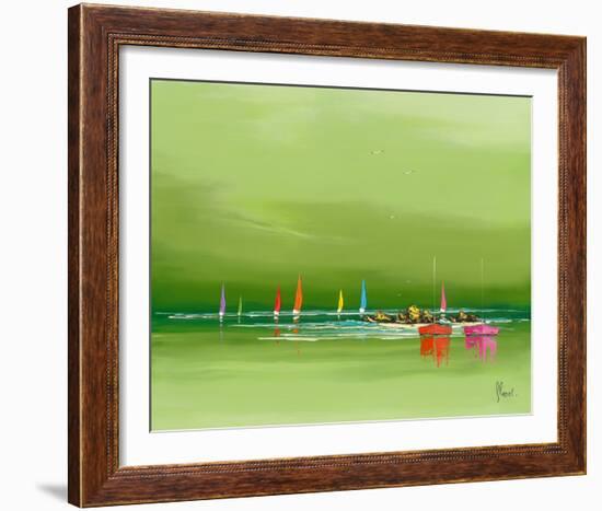 Avant l´orage-Frédéric Flanet-Framed Art Print