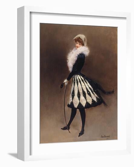 Avant le Bal Masque-Jean Béraud-Framed Giclee Print