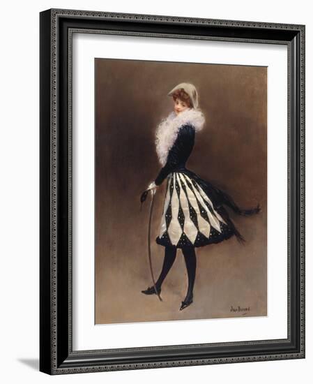 Avant le Bal Masque-Jean Béraud-Framed Giclee Print