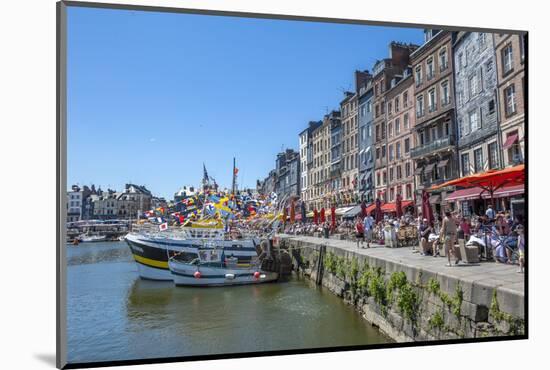 Avant Port, Honfleur, Normandy, France-Lisa S. Engelbrecht-Mounted Photographic Print