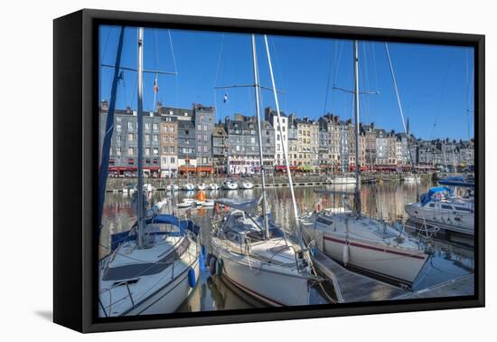 Avant Port, Honfleur, Normandy, France-Lisa S. Engelbrecht-Framed Premier Image Canvas