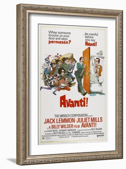 Avanti!, 1972-null-Framed Giclee Print