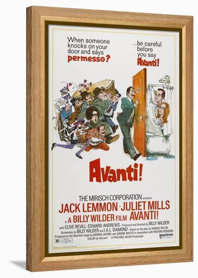 Avanti!, 1972-null-Framed Premier Image Canvas