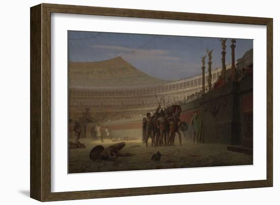 Ave Caesar! Morituri Te Salutant-Jean Leon Gerome-Framed Giclee Print