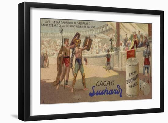 Ave, Caesar! Morituri Te Salutant-null-Framed Giclee Print