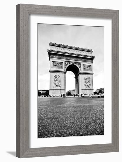 Ave Champs Elysees V-Erin Berzel-Framed Photographic Print