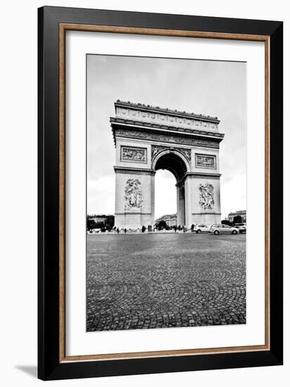 Ave Champs Elysees V-Erin Berzel-Framed Photographic Print