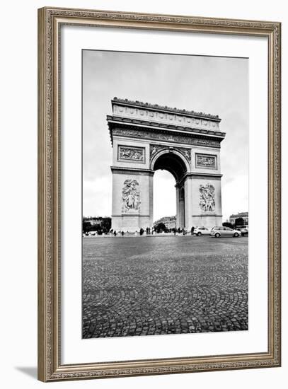 Ave Champs Elysees V-Erin Berzel-Framed Photographic Print