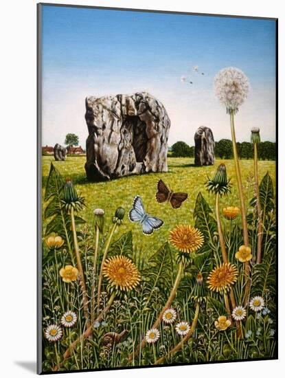 Avebury, 1983-Frances Broomfield-Mounted Giclee Print