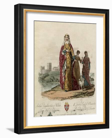 Avelina, Countess, Chs-Charles Hamilton Smith-Framed Art Print