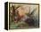 Avenant Confronts a Fearsome Dragon-Warwick Goble-Framed Premier Image Canvas