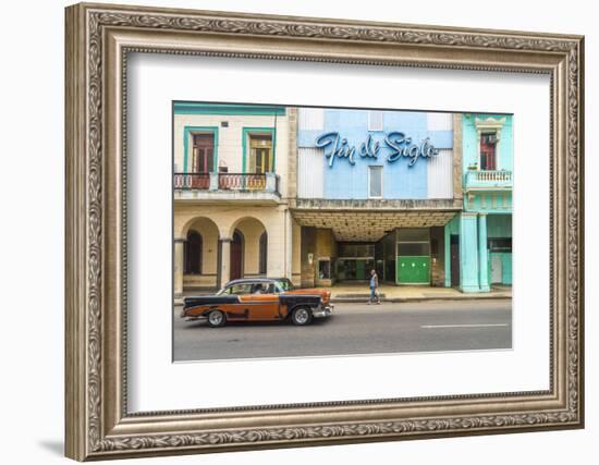 Avenida De Italia, Centro Habana, Havana, Cuba, West Indies, Caribbean, Central America-Alan Copson-Framed Photographic Print