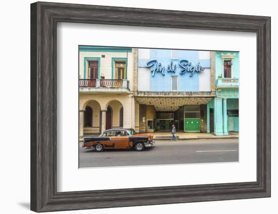Avenida De Italia, Centro Habana, Havana, Cuba, West Indies, Caribbean, Central America-Alan Copson-Framed Photographic Print