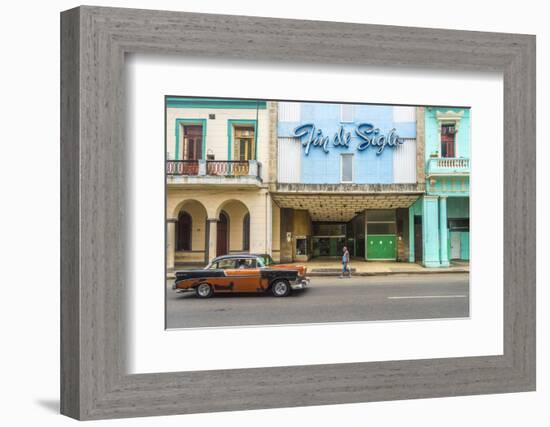 Avenida De Italia, Centro Habana, Havana, Cuba, West Indies, Caribbean, Central America-Alan Copson-Framed Photographic Print