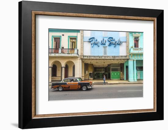 Avenida De Italia, Centro Habana, Havana, Cuba, West Indies, Caribbean, Central America-Alan Copson-Framed Photographic Print