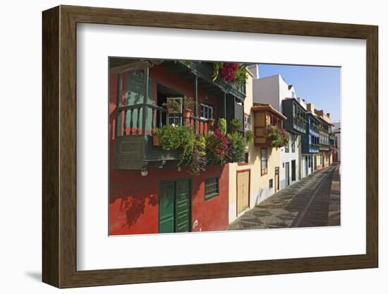 Avenida Maritima in Santa Cruz De La Palma, La Palma, Canaries, Spain-Katja Kreder-Framed Photographic Print