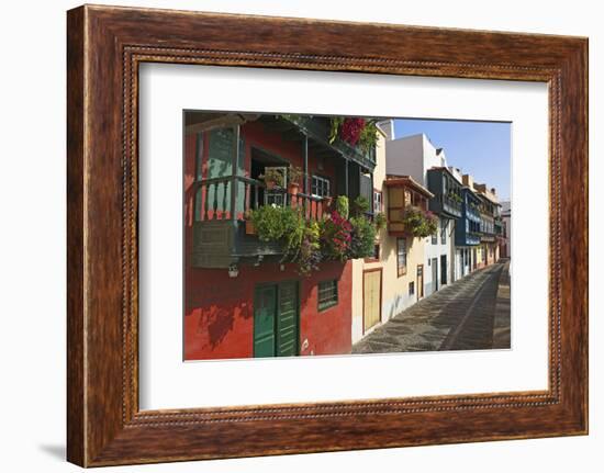 Avenida Maritima in Santa Cruz De La Palma, La Palma, Canaries, Spain-Katja Kreder-Framed Photographic Print