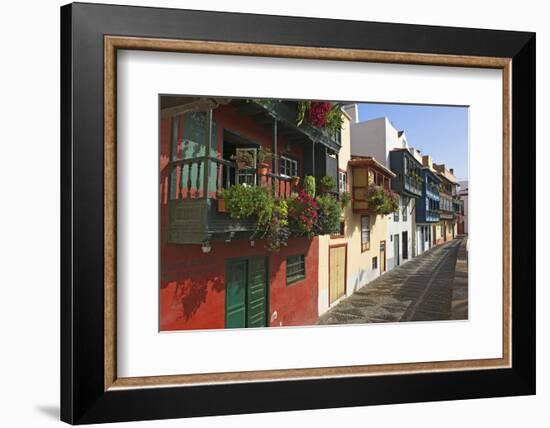 Avenida Maritima in Santa Cruz De La Palma, La Palma, Canaries, Spain-Katja Kreder-Framed Photographic Print