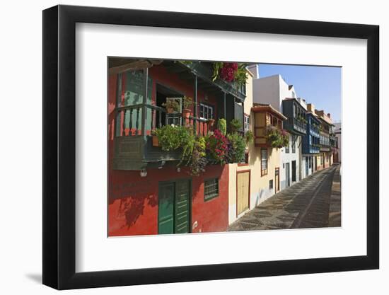 Avenida Maritima in Santa Cruz De La Palma, La Palma, Canaries, Spain-Katja Kreder-Framed Photographic Print