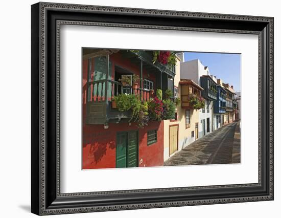 Avenida Maritima in Santa Cruz De La Palma, La Palma, Canaries, Spain-Katja Kreder-Framed Photographic Print