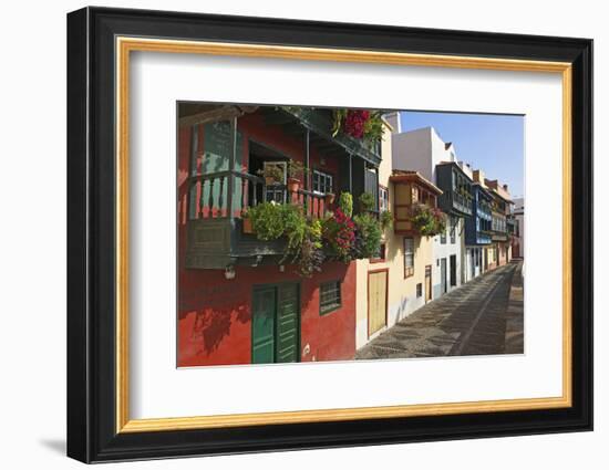 Avenida Maritima in Santa Cruz De La Palma, La Palma, Canaries, Spain-Katja Kreder-Framed Photographic Print