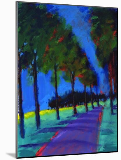 Avenue, 2008-Paul Powis-Mounted Giclee Print